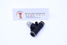 Load image into Gallery viewer, (CTB-8-02) Watson Pneumatic Fitting Branch Tee 8mm to 1/4&quot; Thread BSP (Made in Taiwan)