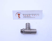Load image into Gallery viewer, HB160614 6mm to 1/4&quot; Central Tee Male Brass Push-In Fitting