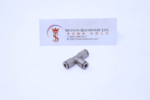 HB210400 4mm Union Branch Tee Brass Push-In Fitting Intermediate Tee