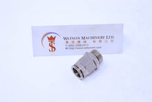 Load image into Gallery viewer, HB041238 12mm to 3/8&quot; Straight Parallel Male Brass Push-In Fitting