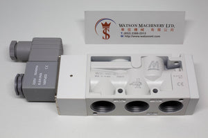 Mindman MVSC-460-4E1 AC220V Solenoid Valve 5/2 1/2" BSP (Made in Taiwan)