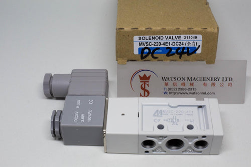 Mindman MVSC-220-4E1 DC24V Solenoid Valve 5/2 1/4
