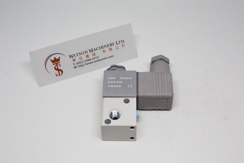 Mindman MVDC-220-3E1 AC220V (3V1) Solenoid Valve 3/2 1/8