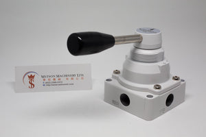 Mindman MVHC-300-4H-10A Hand Lever Valve 3/8"