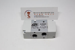 API A1P232 Pneumatic Valve 1/4" 3/2 (Pneumatically Operated) - Watson Machinery Hydraulics Pneumatics