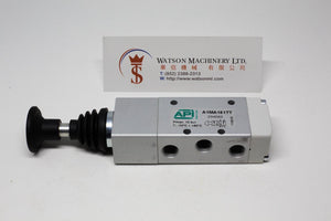 API A1MA151TT Manual Valve 1/8", 5/2, Push Pull - Watson Machinery Hydraulics Pneumatics