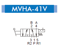 Mindman MVHA-41V Hand Valve 1/8"