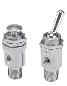 Mindman MVHA-3V Round Toggle Valve