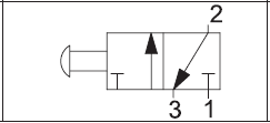 API A1MA132TT Manual Valve 1/8"", 3/2 Push/Pull - Watson Machinery Hydraulics Pneumatics
