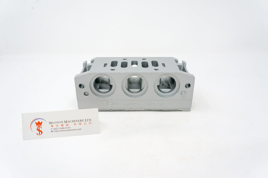 Univer BF-3071 ISO5599 , Manifold universal system sub-base, ISO 3 G1/2