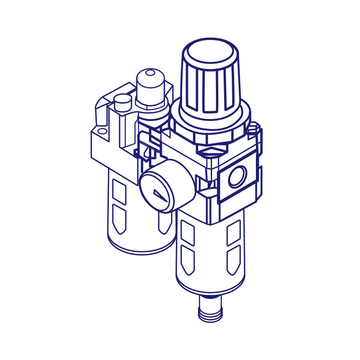 Mindman MAL200L-6A-G Lubricator