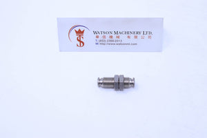 HB330004 4mm Bulkhead Connector Brass Push-In Fitting Bulkhead Connector
