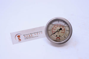 Watson Stainless Steel 60K Back Connection Pressure Gauge