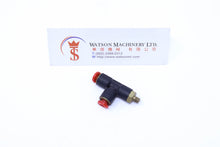 Load image into Gallery viewer, (CTD-4-M5) Watson Pneumatic Fitting Run Tee 4mm to M5 Thread (Made in Taiwan)