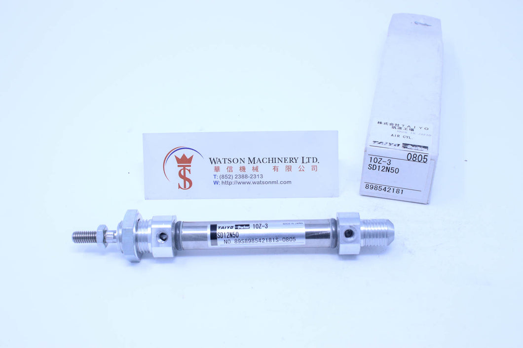 Parker Taiyo 10Z-3 SD12N50 Round Type Pneumatic Cylinder