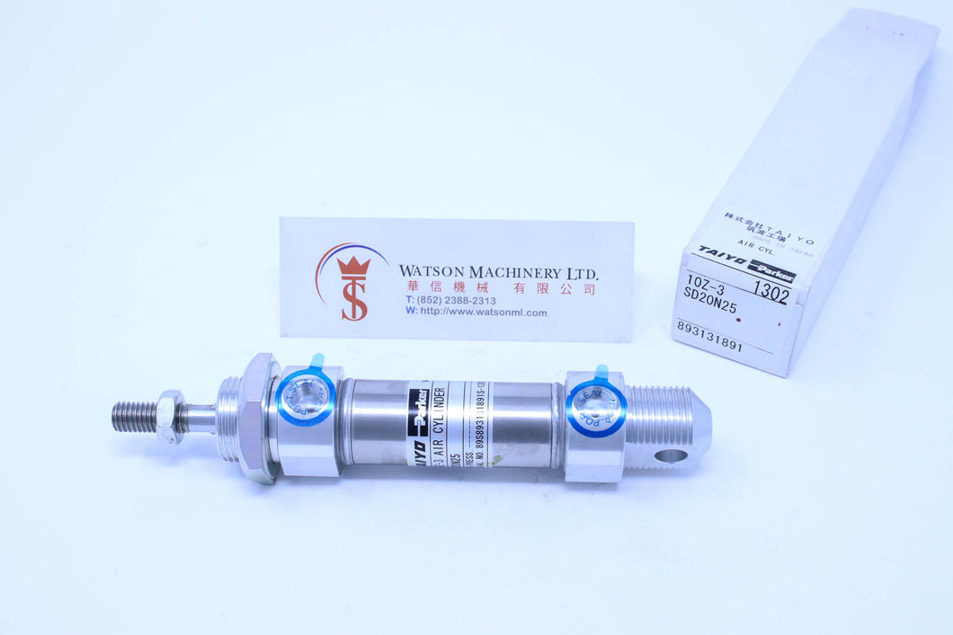Parker Taiyo 10Z-3 SD20N25 Round Type Pneumatic Cylinder