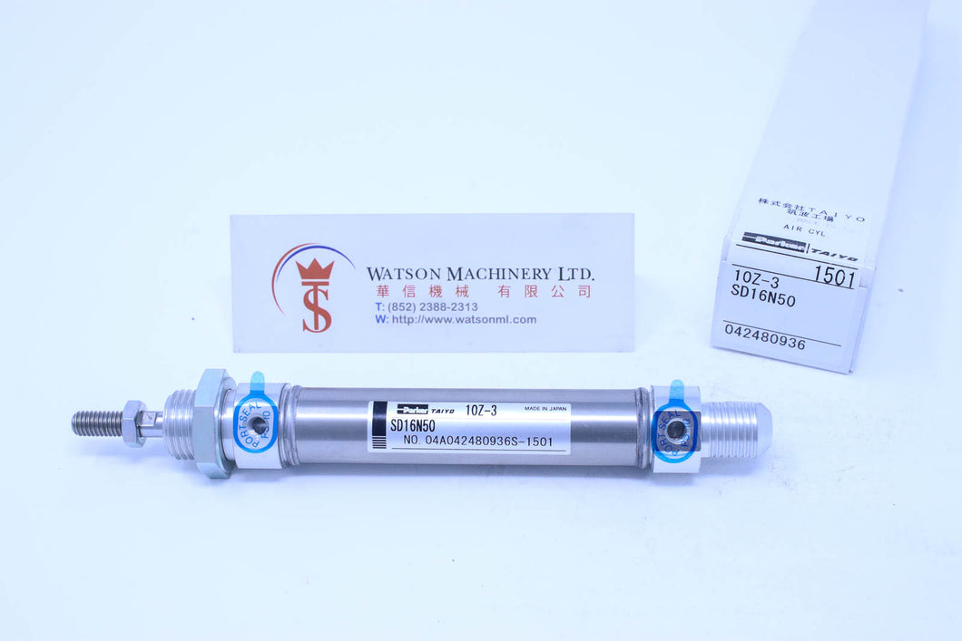 Parker Taiyo 10Z-3 SD16N50 Round Type Pneumatic Cylinder