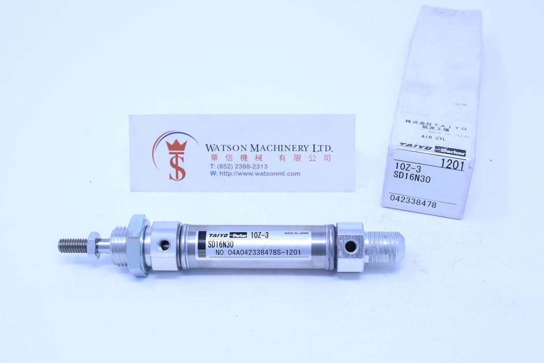 Parker Taiyo 10Z-3 SD16N30 Round Type Pneumatic Cylinder