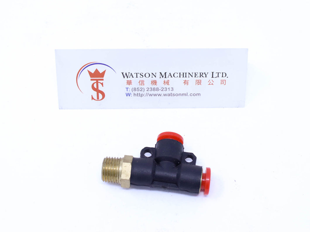 (CTD-6-02) Watson Pneumatic Fitting Run Tee 6mm to 1/4
