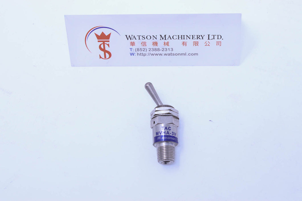 Mindman MVHA-3V Round Toggle Valve