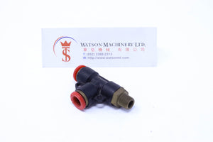 (CTD-8-01) Watson Pneumatic Fitting Run Tee 8mm to 1/8" Thread BSP (Made in Taiwan)