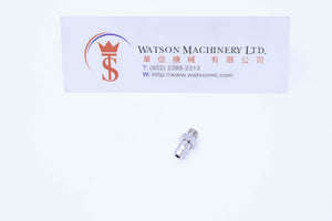 (BB-6-M5 (LC-0640-M5)) Watson Pneumatic Fitting M5 to Barb 6mm (Made in Taiwan)
