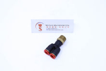 Load image into Gallery viewer, (CTX-8-02) Watson Pneumatic Fitting Branch Y 8mm to 1/4&quot; Thread BSP (Made in Taiwan)