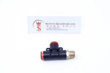 Load image into Gallery viewer, (CTD-8-02) Watson Pneumatic Fitting Run 8mm to 1/4&quot; Thread BSP (Made in Taiwan)