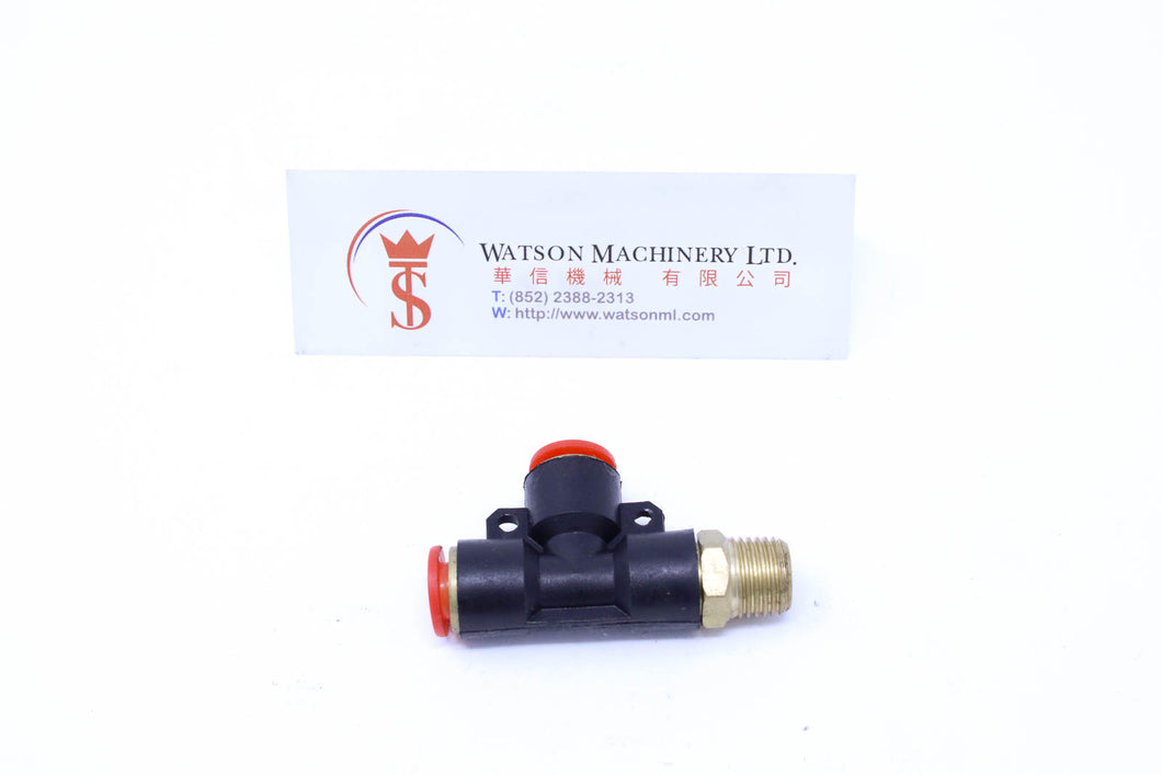 (CTD-8-02) Watson Pneumatic Fitting Run 8mm to 1/4