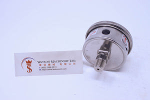 Watson Stainless Steel 250K Back Connection Pressure Gauge