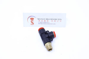 (CTD-8-02) Watson Pneumatic Fitting Run 8mm to 1/4" Thread BSP (Made in Taiwan)
