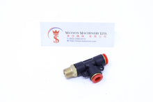 Load image into Gallery viewer, (CTD-8-02) Watson Pneumatic Fitting Run 8mm to 1/4&quot; Thread BSP (Made in Taiwan)