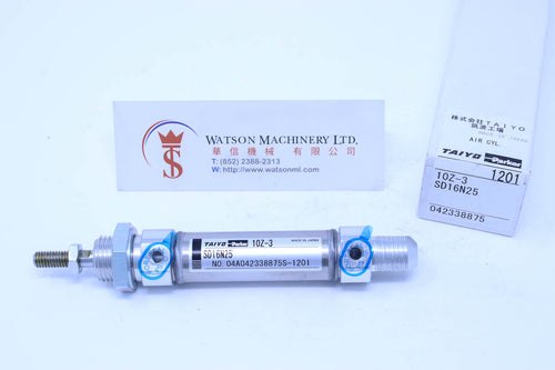 Parker Taiyo 10Z-3 SD16N25 Round Type Pneumatic Cylinder