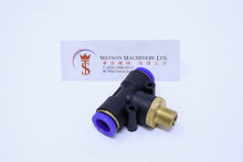 Load image into Gallery viewer, (CTB-12-02) Watson Pneumatic Fitting Branch Tee 12mm to 1/4&quot; Thread BSP (Made in Taiwan)
