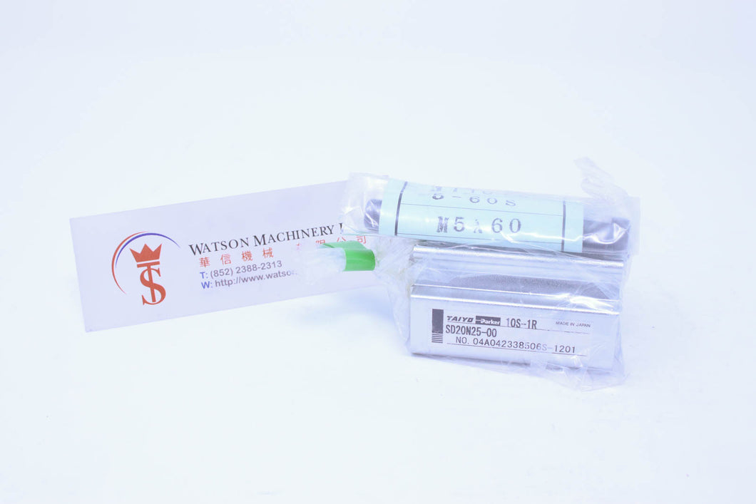 Parker Taiyo 10S-1R SD 20N25-00 Compact Pneumatic Cylinder