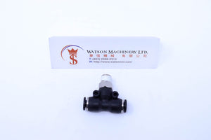 (CTB-6-01) Watson Pneumatic Fitting Branch Tee 6mm to 1/8" Thread BSP (Made in Taiwan)