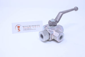 Tognella 221/3-38 3 Way Ball Valve