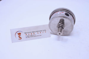 Watson Stainless Steel 160K Back Connection Pressure Gauge