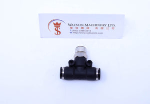 (CTB-8-02) Watson Pneumatic Fitting Branch Tee 8mm to 1/4" Thread BSP (Made in Taiwan)