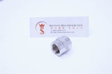 Load image into Gallery viewer, API A0073838 3/8&quot; Female to 3/8&quot; Female Standard Pneumatic Fitting (Nickel Plated Brass) (Made in Italy) - Watson Machinery Hydraulics Pneumatics