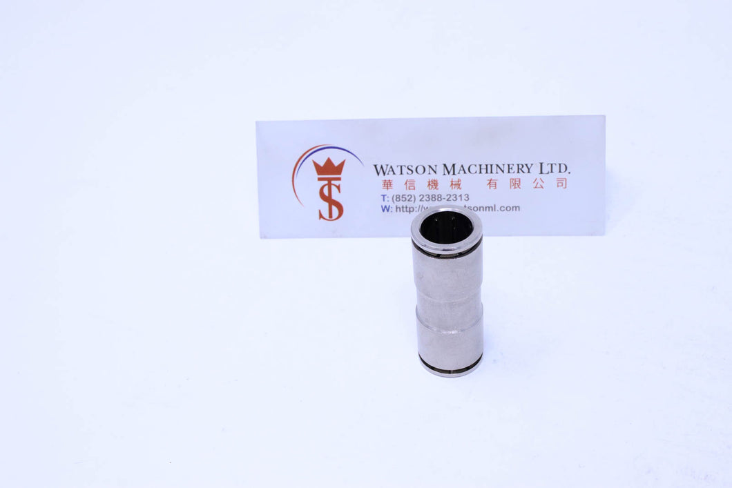 API R260012 (R261200) Push-in Fitting (Nickel Plated Brass) (Made in Italy) - Watson Machinery Hydraulics Pneumatics