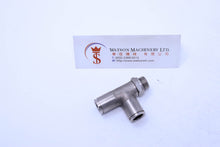 Load image into Gallery viewer, HB141014 10mm to 1/4&quot; Lateral Tee Parallel Male Brass Push-In Fitting