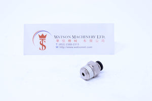 (CTC-4-02) Watson Pneumatic Fitting Straight Connector Push-In Fitting 4mm to 1/4" Female Thread BSP (Made in Taiwan)