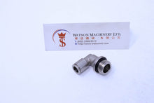 Load image into Gallery viewer, HB100838 8mm to 3/8&quot; Swivel Elbow Brass Push-In Fitting