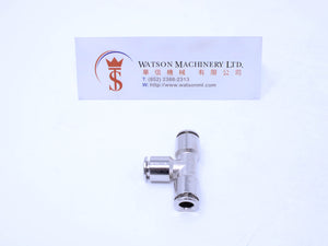 API R230006 (R230606) Push-in Fitting (Nickel Plated Brass) (Made in Italy) - Watson Machinery Hydraulics Pneumatics