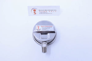 Watson Stainless Steel 20K Bottom Connection Pressure Gauge