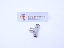 Load image into Gallery viewer, API R230008 (R230808) Push-in Fitting (Nickel Plated Brass) (Made in Italy) - Watson Machinery Hydraulics Pneumatics