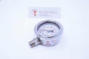 Watson Stainless Steel 10K Bottom Connection Pressure Gauge