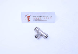 API R230008 (R230808) Push-in Fitting (Nickel Plated Brass) (Made in Italy) - Watson Machinery Hydraulics Pneumatics