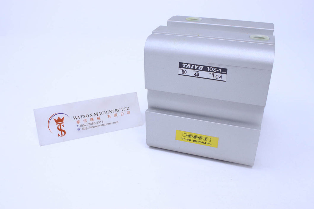 Parker Taiyo 10S-1 SD 80N45 Compact Pneumatic Cylinder